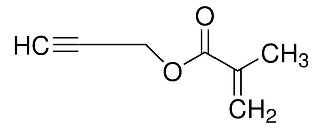 Propargyl methacrylate &#8805;98.0%, contains 200 ppm MEHQ as inhibitor