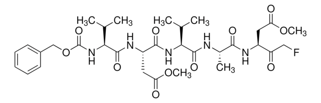 Z-Val-Asp(O-Me)-Val-Ala-Asp(O-Me) fluoromethyl ketone powder, &#8805;95%