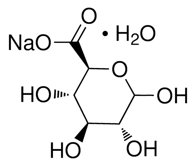 D-Glucuronic acid sodium salt monohydrate 97.5-102.5% (non-aqueous titration)