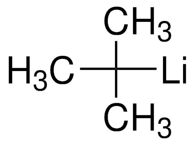 叔-丁基锂 溶液 1.7&#160;M (in PAO/hexanes mixture)