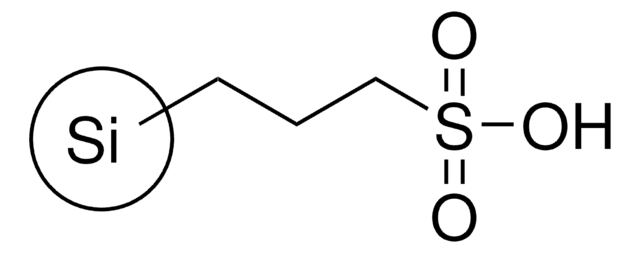 3-Propylsulfonic acid-functionalized silica gel extent of labeling: ~0.74&#160;mmol/g loading