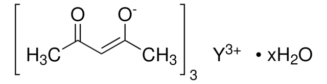 Yttrium(III) acetylacetonate hydrate 99.95% trace metals basis