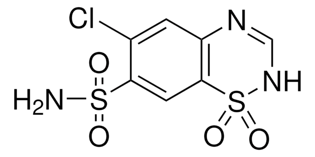 氯噻嗪 Pharmaceutical Secondary Standard; Certified Reference Material