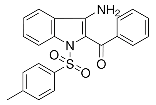 (3-AMINO-1-((4-METHYLPHENYL)SULFONYL)-1H-INDOL-2-YL)(PHENYL)METHANONE AldrichCPR