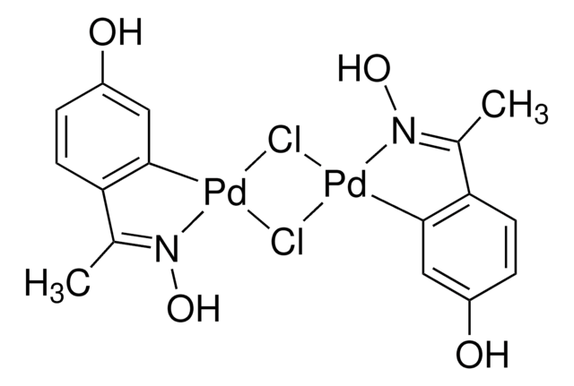 二-&#956;-氯双[5-羟基-2-[1-(羟基亚氨基-&#954;N)乙基]苯基-&#954;C]钯(II)二聚物 98%