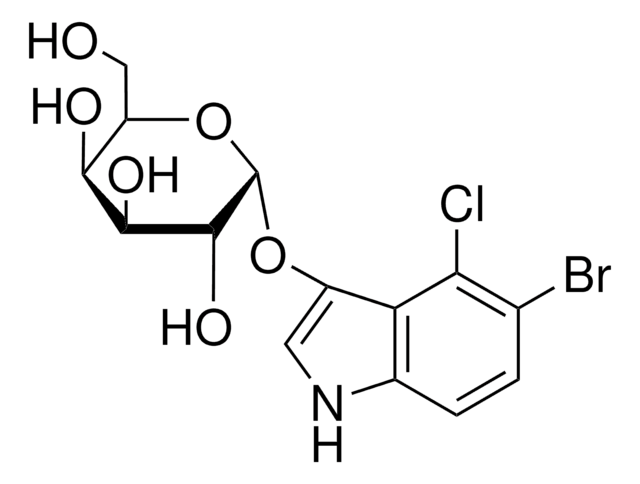 5-溴-4-氯-3-吲哚基& # 945;--吡喃半乳糖苷 &#8805;98.0% (HPLC)