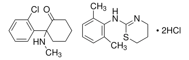 Ketamine hydrochloride/xylazine hydrochloride solution