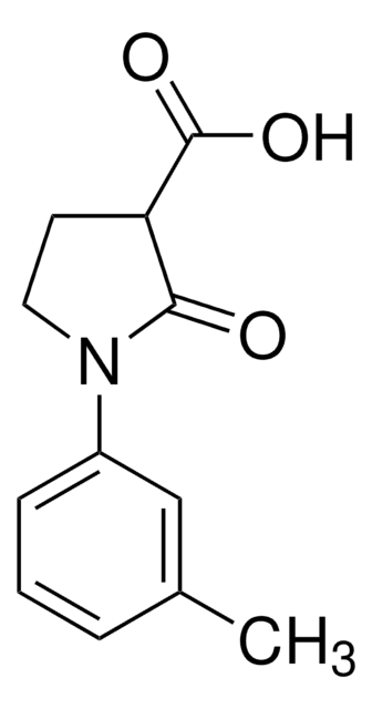 1-(3-甲基苯基)-2-氧-3-吡咯烷羧酸 97%