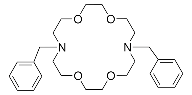 7,16-Dibenzyl-1,4,10,13-tetraoxa-7,16-diazacyclooctadecane 97%