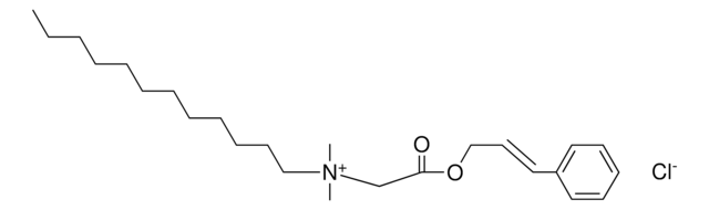 DODECYL-DIMETHYL-(3-PHENYL-ALLYLOXYCARBONYLMETHYL)-AMMONIUM, CHLORIDE AldrichCPR