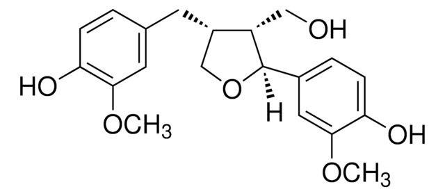 (+)-落叶松脂醇 &#8805;95.0% (HPLC)