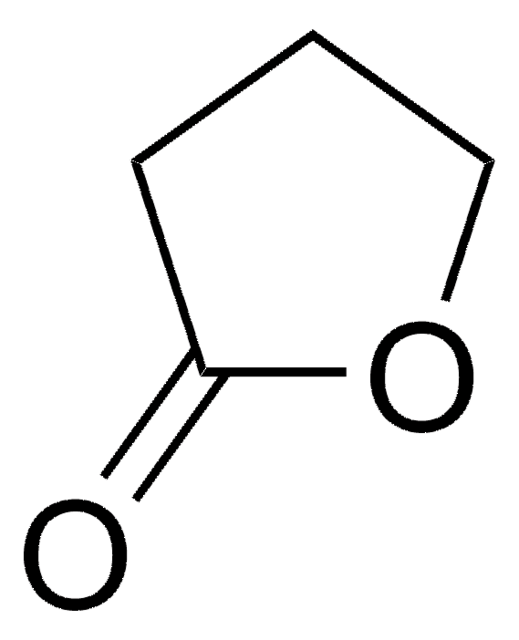 γ-丁内酯 溶液 1.0&#160;mg/mL in acetonitrile, ampule of 1&#160;mL, certified reference material, Cerilliant&#174;