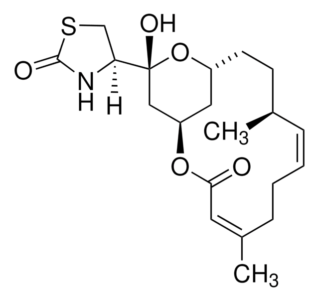 Latrunculin B from Latruncula magnifica &#8805;80% (HPLC), solid