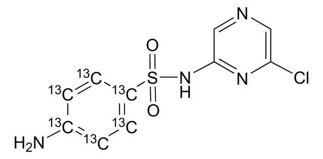 Sulfachloropyrazine-(phenyl-13C6) VETRANAL&#174;, analytical standard