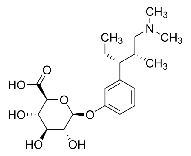 Tapentadol-&#946;-D-glucuronide solution 100&#160;&#956;g/mL in acetonitrile: water, ampule of 1&#160;mL, certified reference material, Cerilliant&#174;