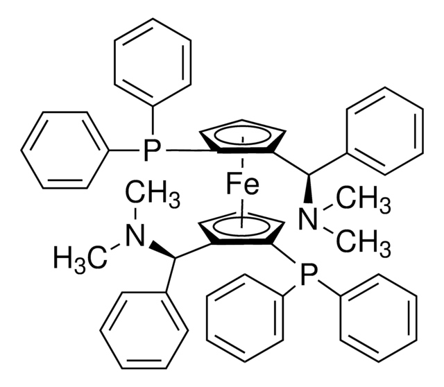 (SP,S&#8242;P)-1,1&#8242;-Bis[(R)-&#945;-(dimethylamino)benzyl]-2,2&#8242;-bis(diphenylphosphino)ferrocene &#8805;97%