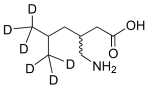 Pregabalin-D6 solution 1.0&#160;mg/mL in methanol, ampule of 1&#160;mL, certified reference material, Cerilliant&#174;